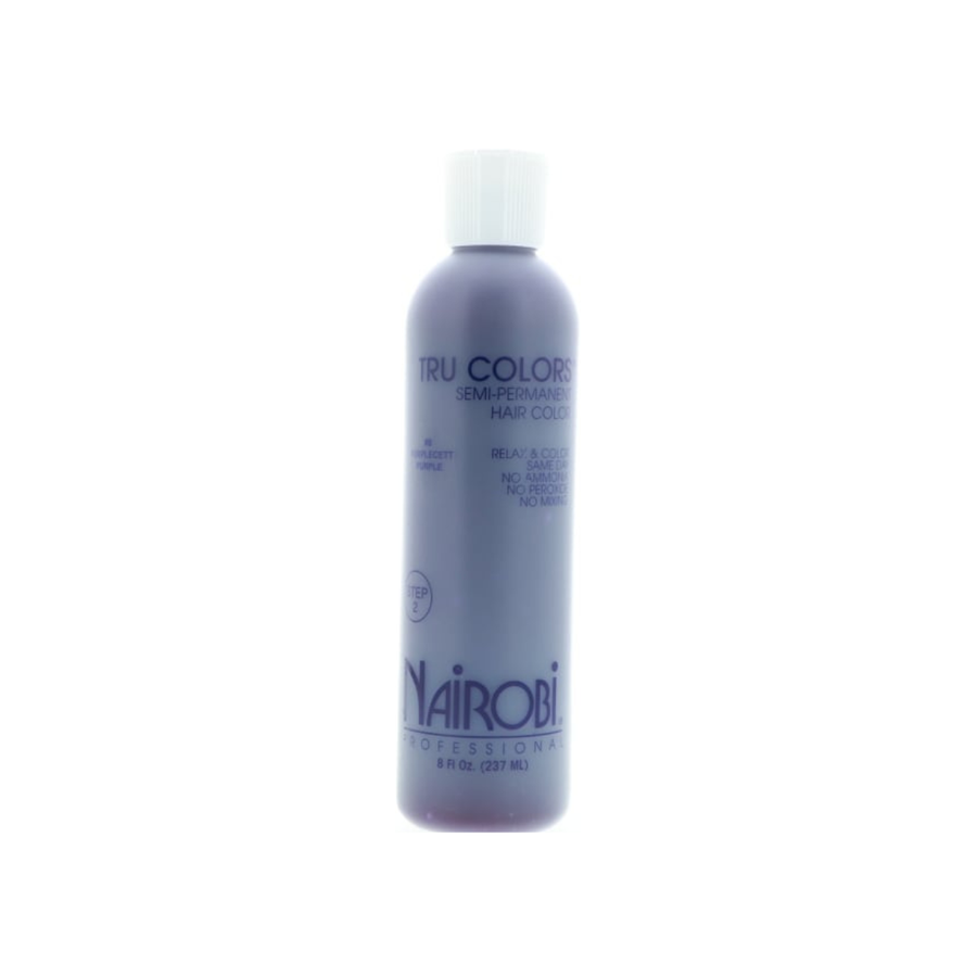 Nairobi Tru Colors Semi-Permanent Hair Color, #08 Purplecett Purple, 8 oz