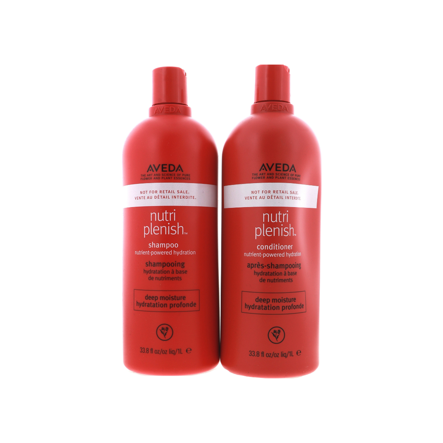 Aveda Nutriplenish Deep Moisture Shampoo, 33.8 oz-Aveda Nutriplenish Deep Moisture Conditioner, 33.8 oz