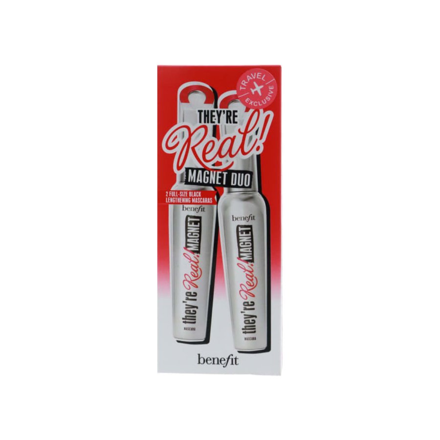 Benefit They're Real! Magnet Mascara Duo, 2 x 0.3 oz