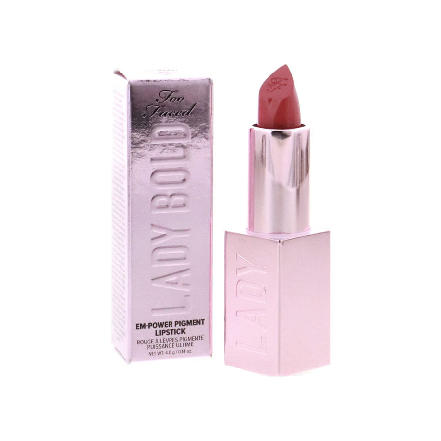Too Faced Lady Bold Cream Lipstick, Hype Woman, 0.14oz