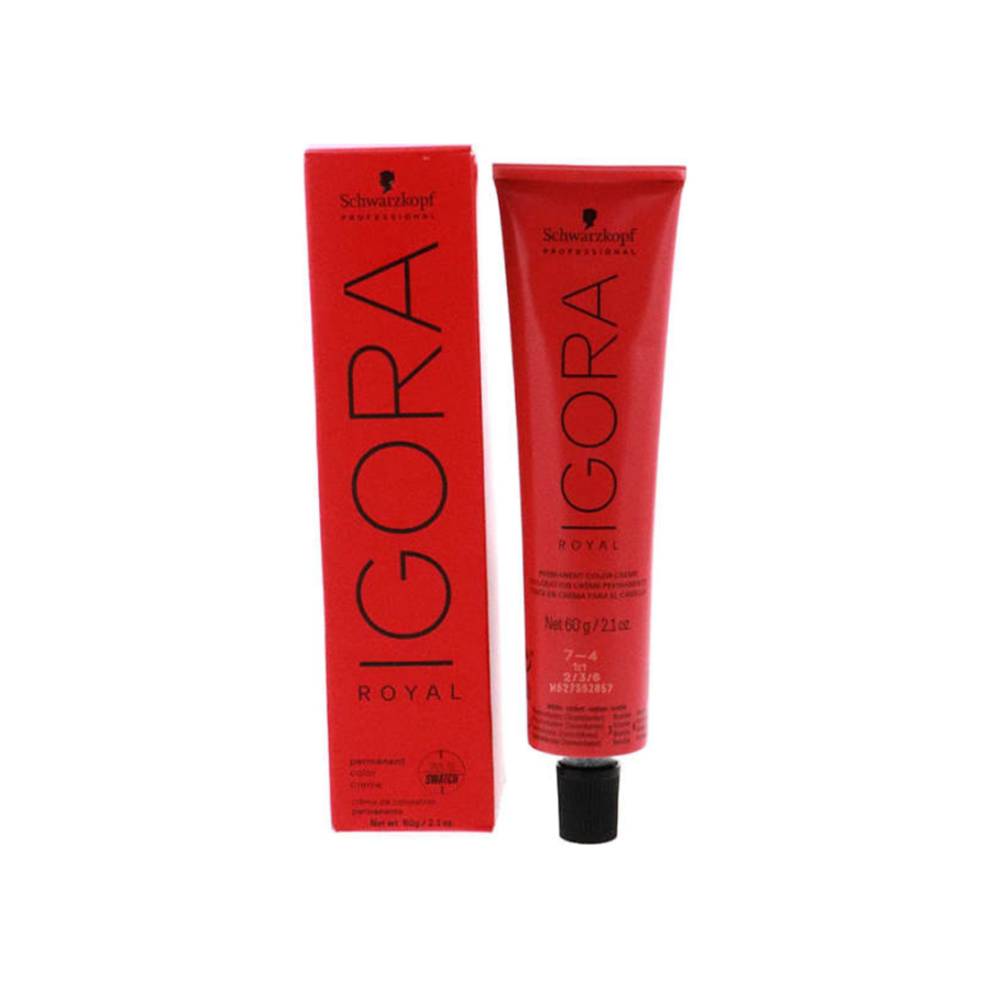 Schwarzkopf Igora Royal, 7-4 Medium Beige Blonde, 2.1 oz