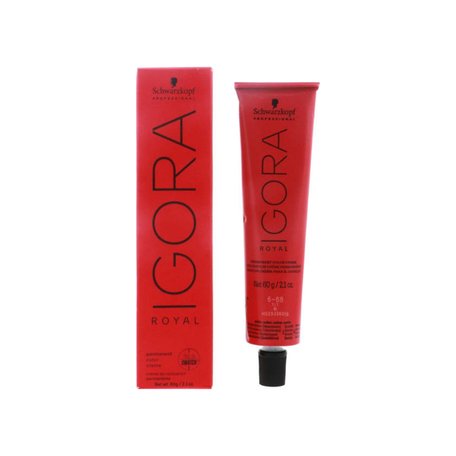 Schwarzkopf Igora Royal, 6-88 Dark Blonde Red Extra, 2.02 oz