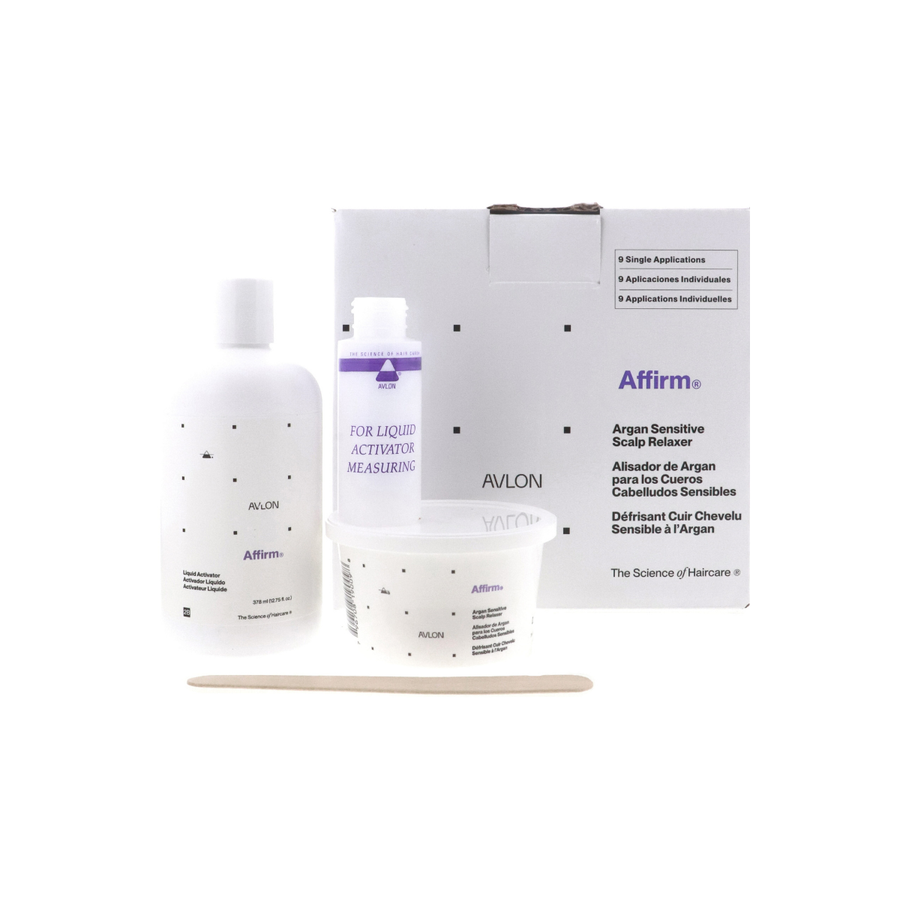 Avlon Affirm Sensitive Scalp Creme Relaxer Pack of 9