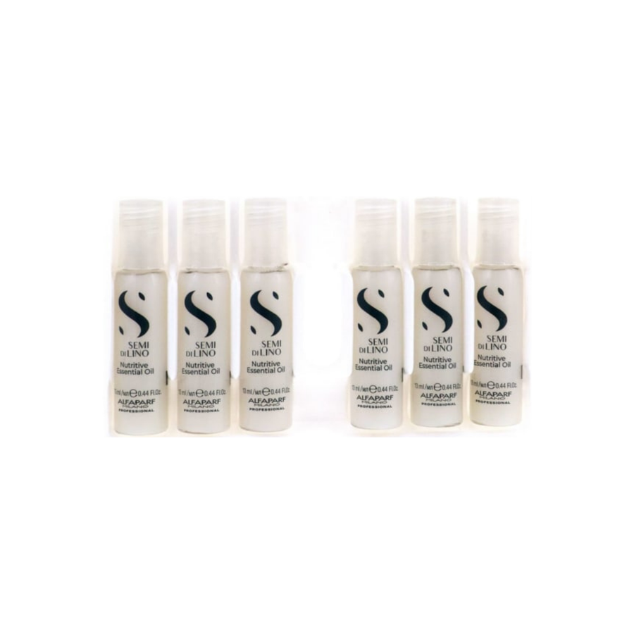 Alfaparf Semi Di Lino Moisture Nutritive Essential Oil, 6 x 0.44 oz