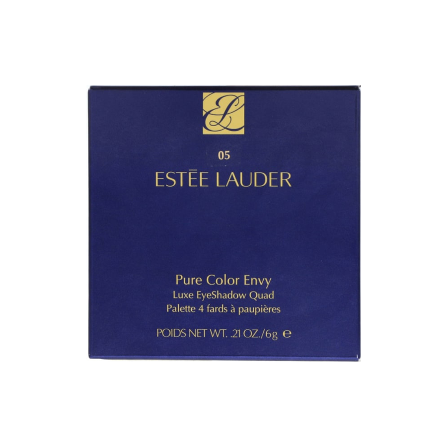Estee Lauder Pure Color Envy Luxe Eyeshadow Quad, 05 Grey Haze, 0.21 oz