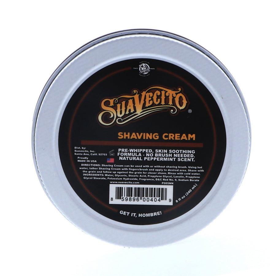Suavecito Shaving Cream, 8 oz