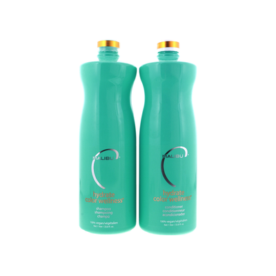 Malibu Hydrate Color Wellness Shampoo, 33.8 oz-Malibu Hydrate Color Wellness Conditioner, 33.8 oz