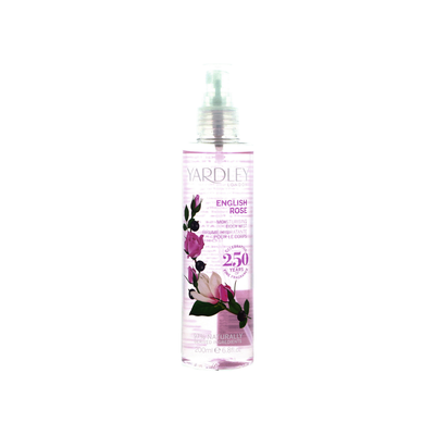 Yardley English Rose Moisturising Body Mist, 6.8 oz