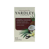 Yardley Creamy Coconut Bath Bar, 4.25 oz