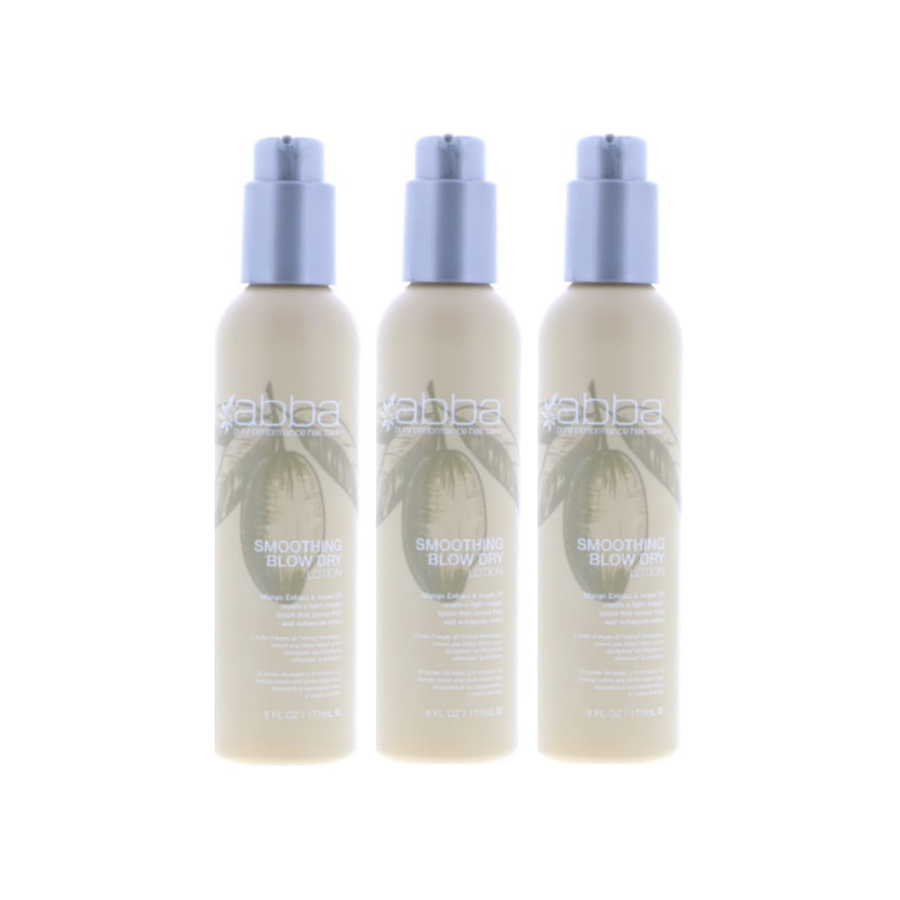 Abba Smoothing Blow Dry Lotion, 6 oz Pack of 3 - ID: 955424241 3 Pack