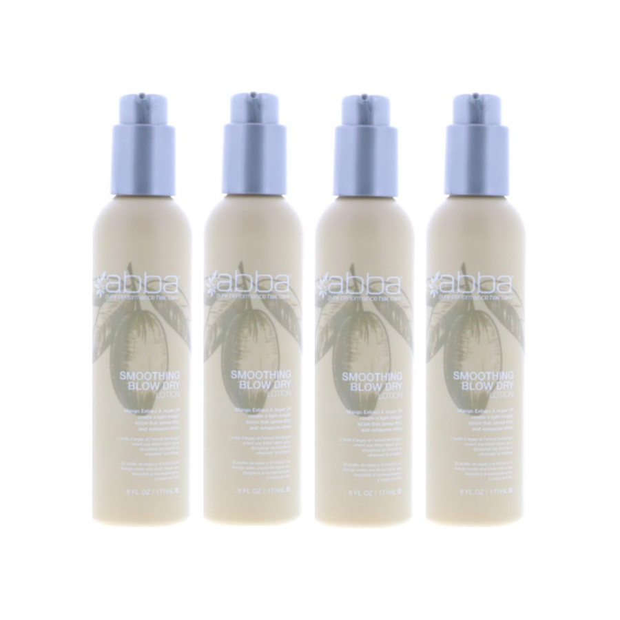 Abba Smoothing Blow Dry Lotion, 6 oz Pack of 4 - ID: 438797995 4 Pack