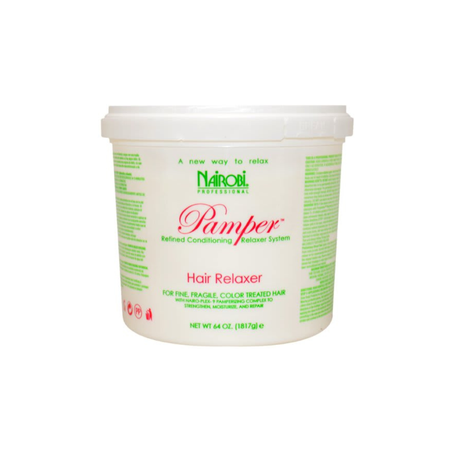 Nairobi Pamper Hair Relaxer, 64 oz