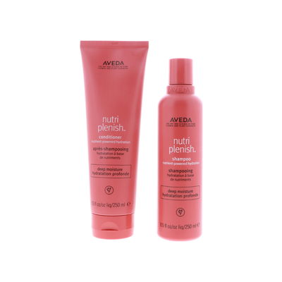 Aveda Nutriplenish Deep Moisture Shampoo, 8.5 oz-Aveda Nutriplenish Deep Moisture Conditioner, 8.5 oz