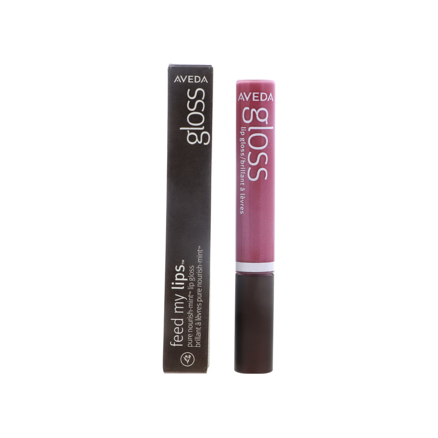 Aveda Feed My Lips Lip Gloss, Puca Berry, 0.34 oz