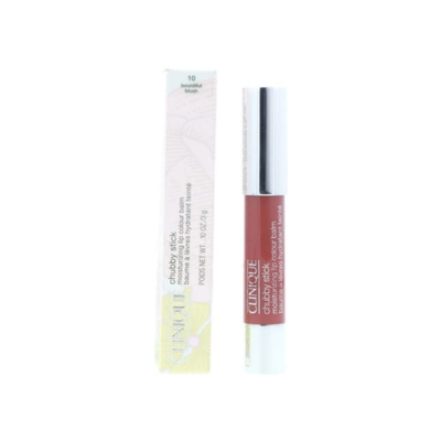 Clinique Chubby Stick Moisturizing Lip Colour Balm, 10 Bountiful Blush, 0.10 oz