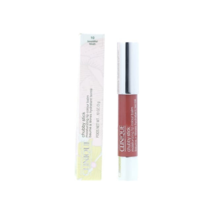 Clinique Chubby Stick Moisturizing Lip Colour Balm, 10 Bountiful Blush, 0.10 oz