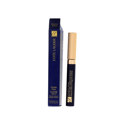Estee Lauder Double Wear Zero-Smudge Lengthening Mascara, 01 Black, 0.22 oz