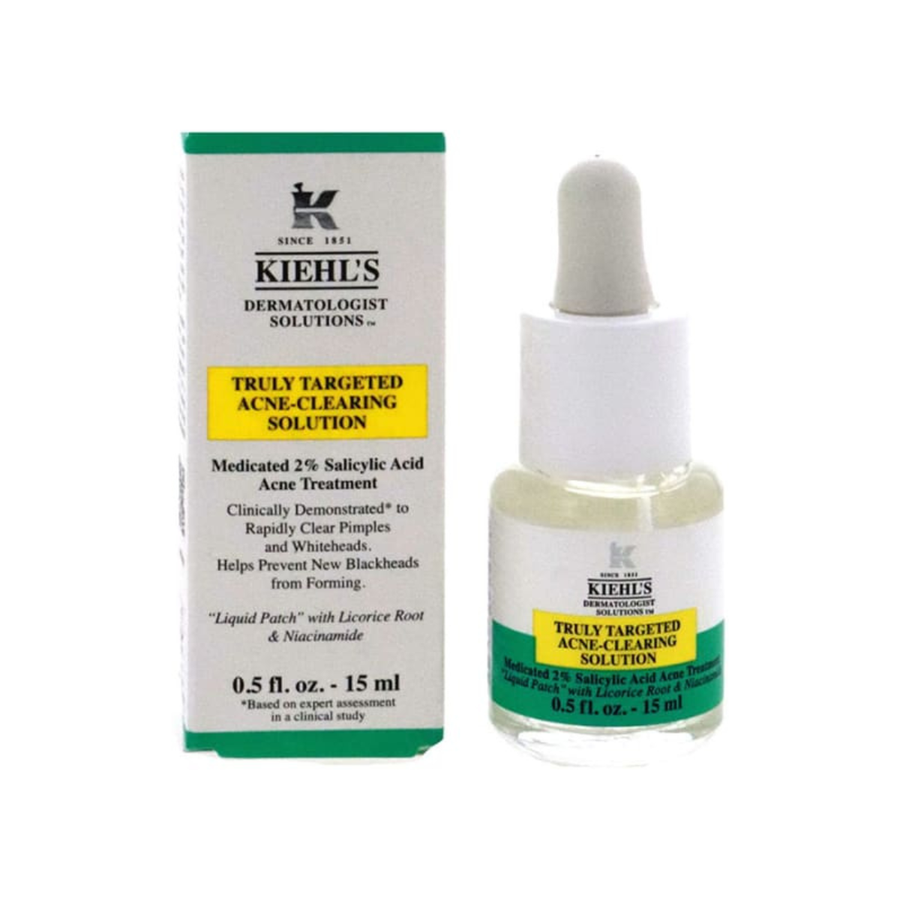 Kiehl's Truly Targeted Acne-Clearing Solution, 0.5 oz