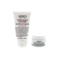Kiehl's Hydration Starts Here Skincare Set (Ultra Facial Cleanser, 2.5 oz, Ultra Facial Cream, 0.95 oz)