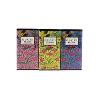 Gucci Flora Gift Set Fragrances (Gorgeous Gardenia EDP 1 oz, Gorgeous Orchid EDP 1 oz, Gorgeous Magnolia EDP 1 oz)