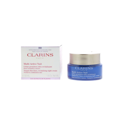 Clarins Multi-Active Nuit Revitalizing Night Cream Normal to Combination Skin, 1.6 oz