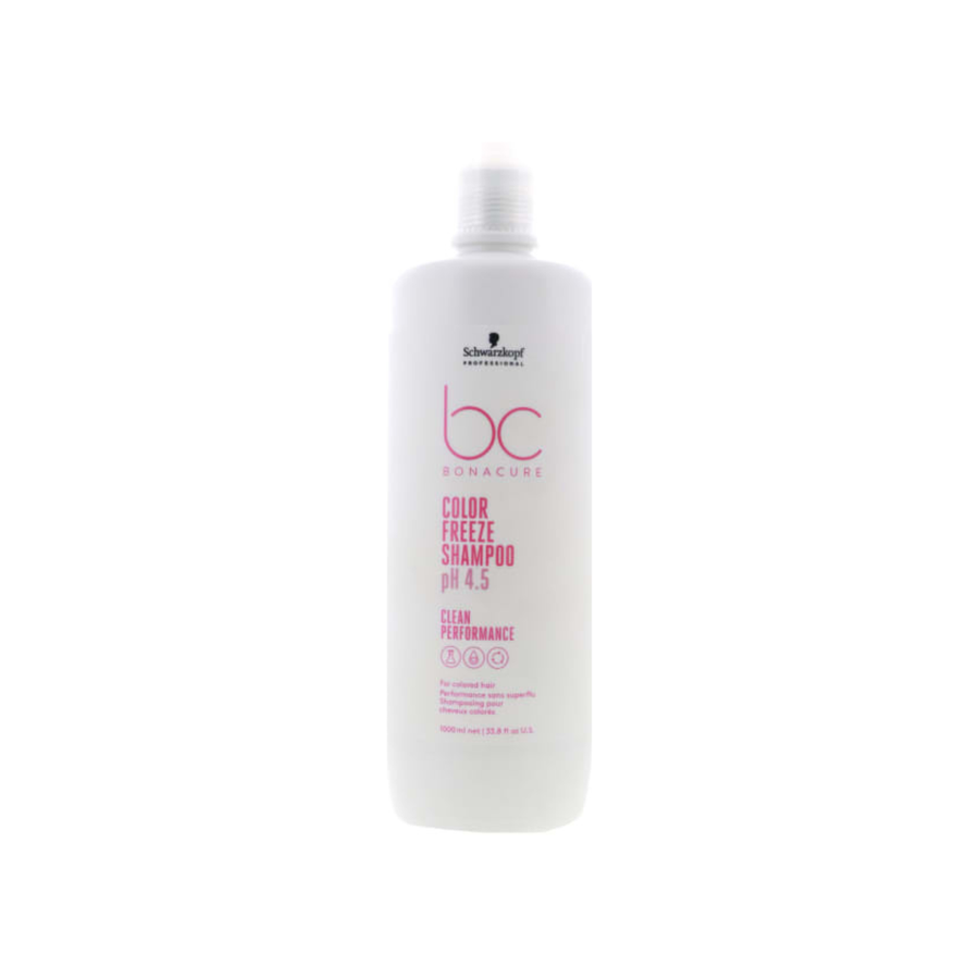 Schwarzkopf Bonacure Color Freeze Shampoo pH 4.5 Clean Performance, 33.3 oz