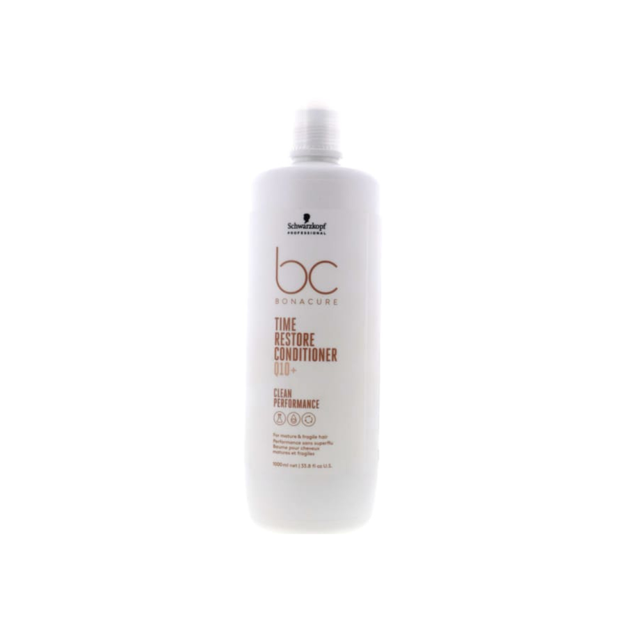 Schwarzkopf Bonacure Time Restore Conditioner Q10+ Clean Performance, 33.8 oz