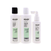 Nioxin System 2 Scalp Relief Kit (Cleansing Shampoo, 6.7 oz, Scalp + Hair Conditioner, 6.7 oz, Scalp Soothing Serum, 3.3 oz)