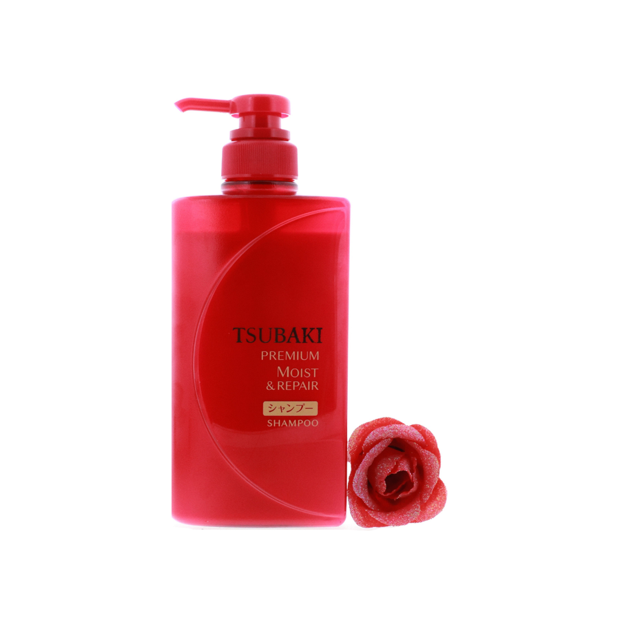 Shiseido Tsubaki Premium Moist Shampoo, 16.5 oz