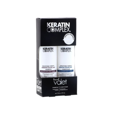 Keratin Complex Travel Valet Color Care Shampoo 3 oz and Conditioner 3 oz