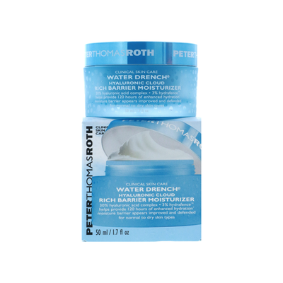 Peter Thomas Roth Water Drench Hyaluronic Cloud Rich Barrier Moisturizer, 1.7 oz