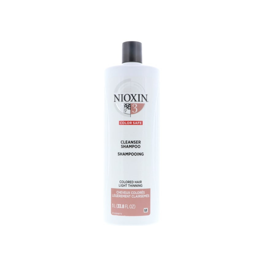 Nioxin System 3 Cleanser Shampoo, 33.8 oz