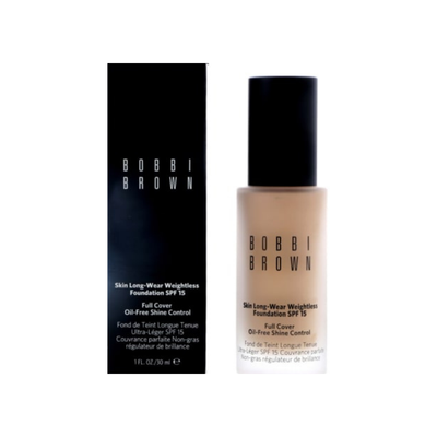 Bobbi Brown Skin Long-Wear Weightless Foundation SPF15, Natural Tan, 1 oz