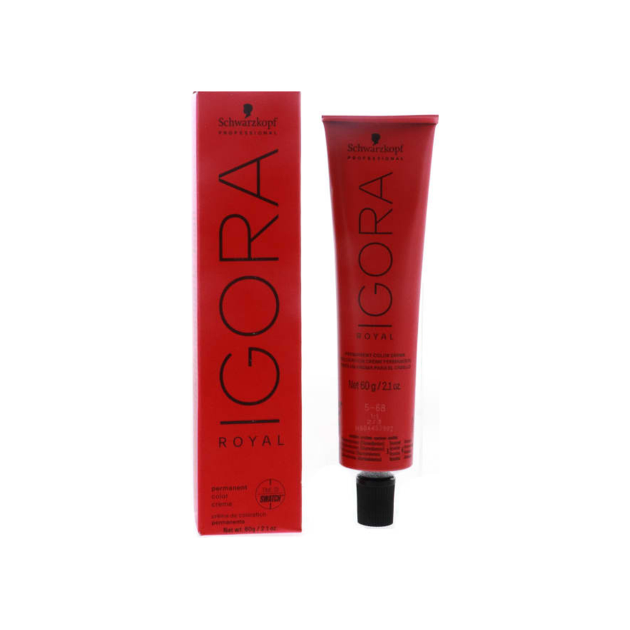 Schwarzkopf Igora Royal, 5-68 Light Brown Chocolate Red, 2.02 oz