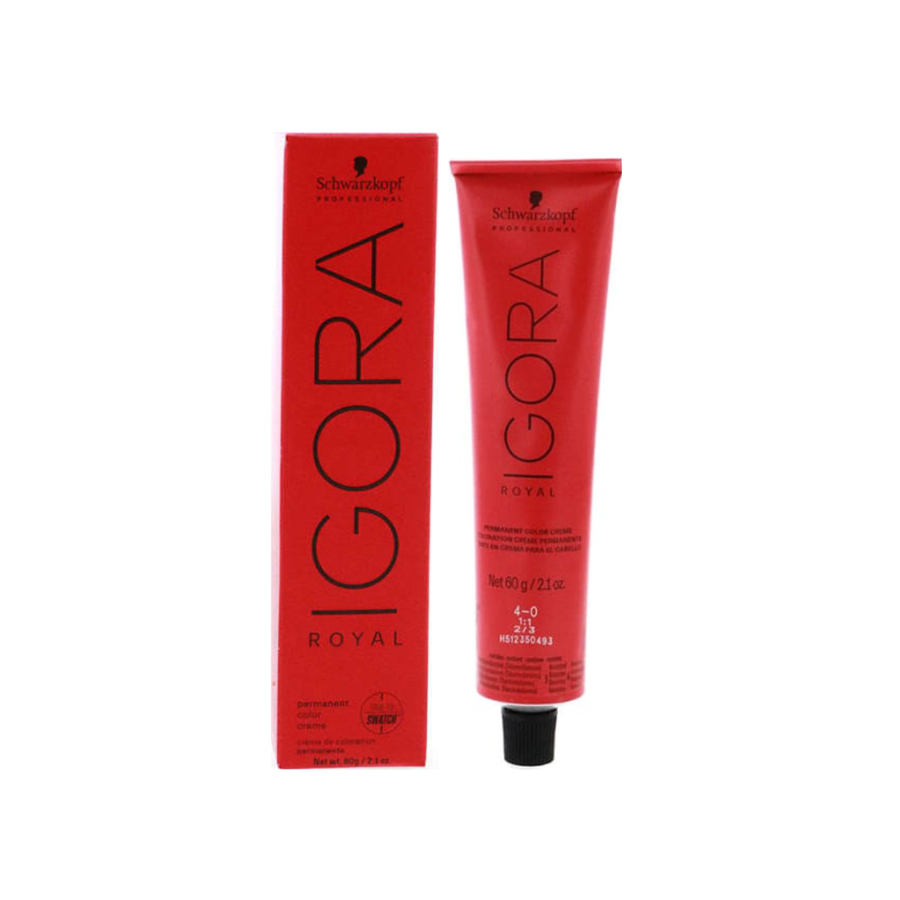 Schwarzkopf Igora Royal, 4-0 Medium Brown, 2.1 oz