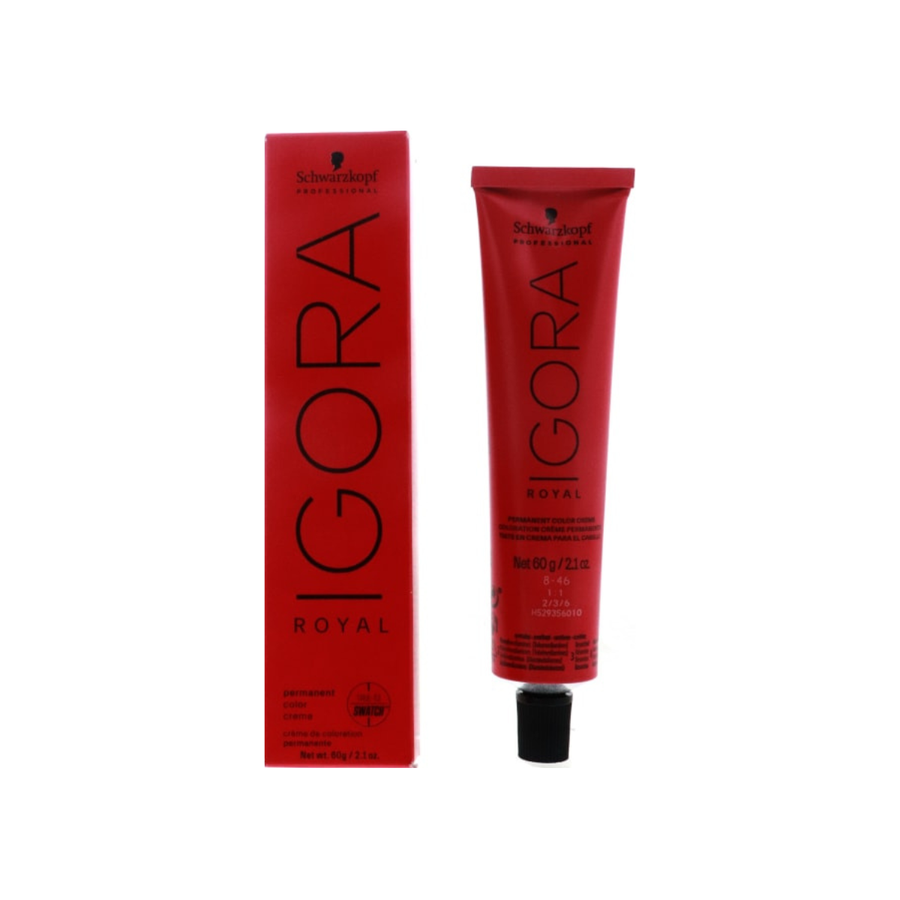 Schwarzkopf Igora Royal, 8-46 Light Blonde Beige Chocolate, 2.02 oz