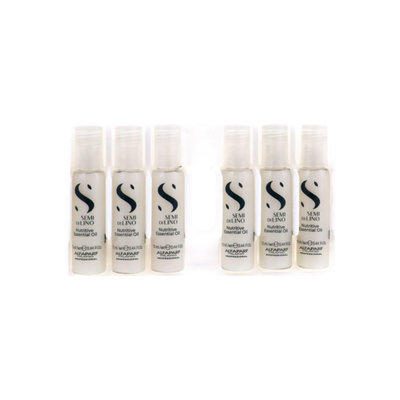 Alfaparf Semi Di Lino Moisture Nutritive Essential Oil, 6 x 0.44 oz