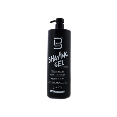 Level 3 Transparent Shaving Gel, Ice, 33.8 oz