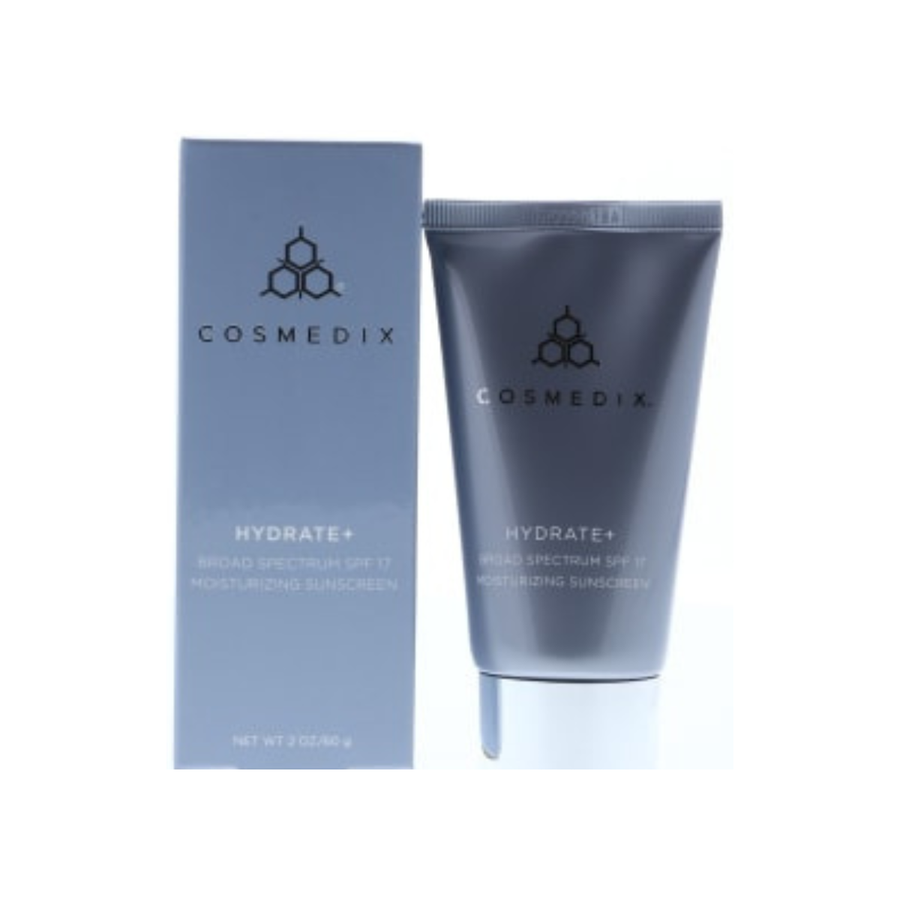 CosMedix Hydrate+ Broad Spectrum SPF17 Moisturizing Sunscreen, 2 oz