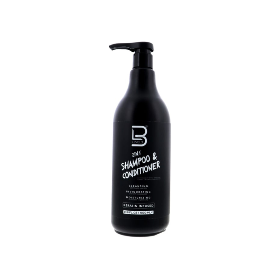 Level 3 2-in-1 Shampoo and Conditioner, 33.8 oz