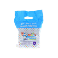 Goat Kids Bamboo Wipes Fragrance Free w/ Goatsmilk, 240's Pack, 51 oz