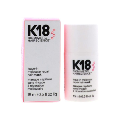 K18 Leave-In Molecular Repair Hair Mask, 0.5 oz