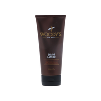 Woody's Shave Lather Moisturizing Cream, 6 oz
