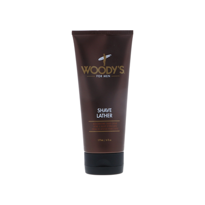 Woody's Shave Lather Moisturizing Cream, 6 oz
