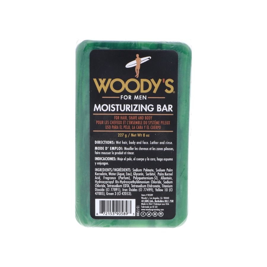 Woody's Moisturizing Bar, 8 oz