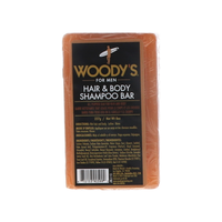 Woody's Hair & Body Shampoo Bar, 8 oz