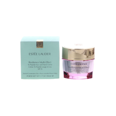 Estee Lauder Resilience Multi-Effect Tri-Peptide Face and Neck Creme SPF15, 1.7 oz