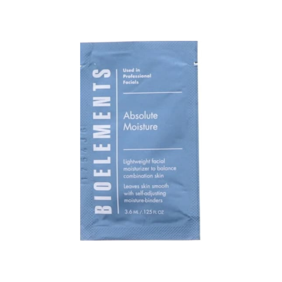 Bioelements Absolute Moisture, foil pack, 0.125oz