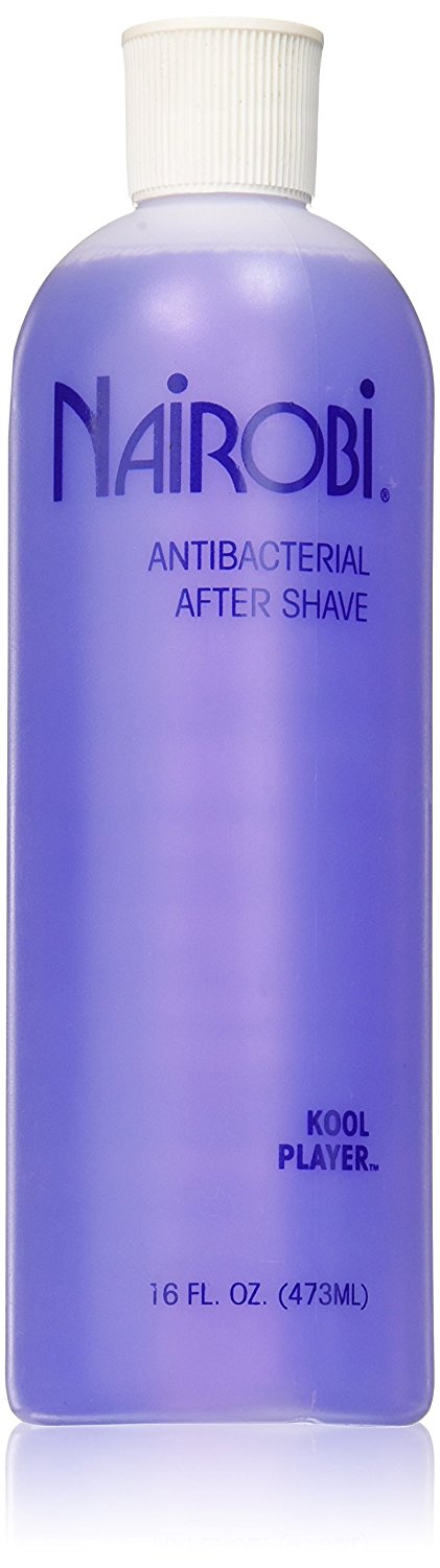 Nairobi Kool Player Antibacterial After Shave, Purple, 16 oz