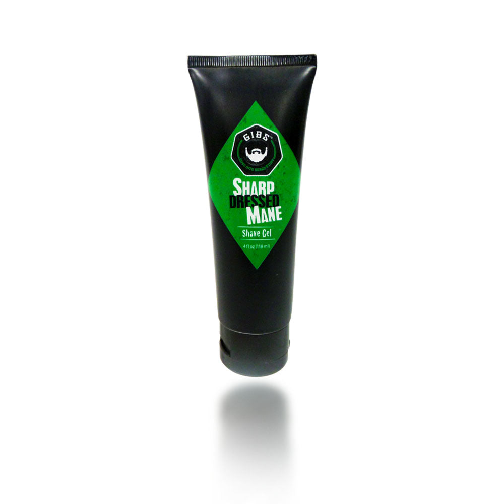 Gibs Sharp Dressed Mane Shave Gel, 4 oz